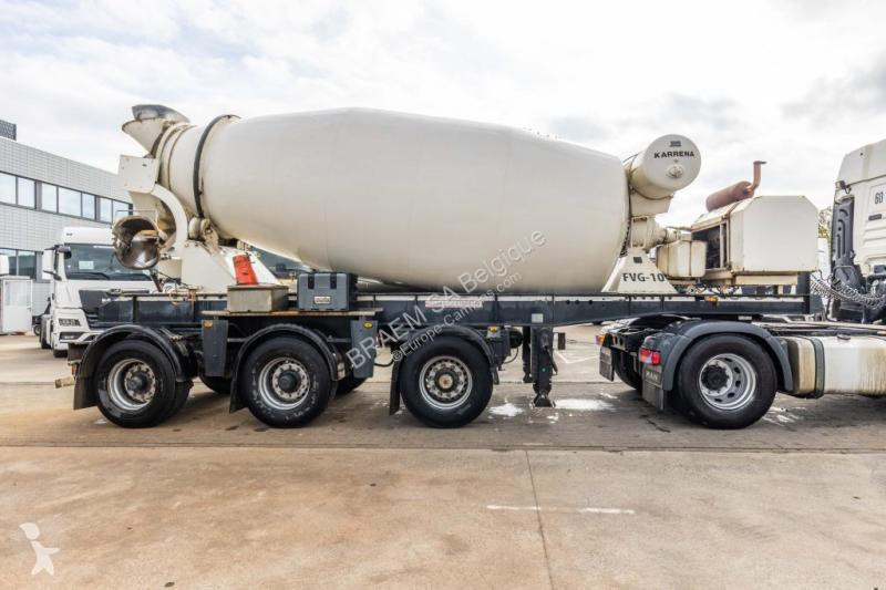 نصف مقطورة Renders  BETON MIXER 12M3 + MOTOR...