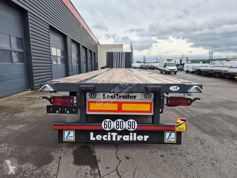نصف مقطورة Lecitrailer  PLATEAU TWISTLOCKS