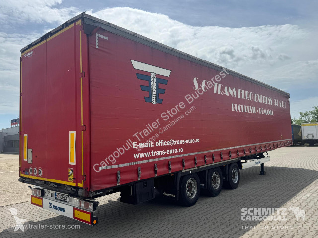 نصف مقطورة Krone Curtainsider Mega