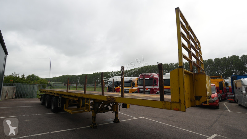 نصف مقطورة Nooteboom 3 axle extendable flatbed...