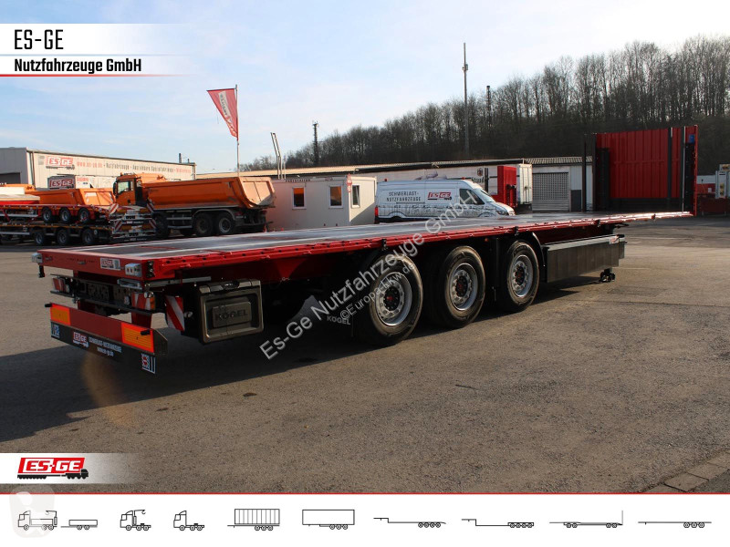 نصف مقطورة Kögel Multi Chassis, verstärkt