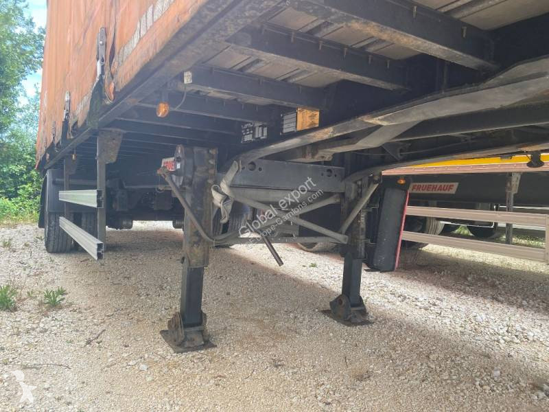 Semirimorchio Fruehauf City TRIDEC Bachée
