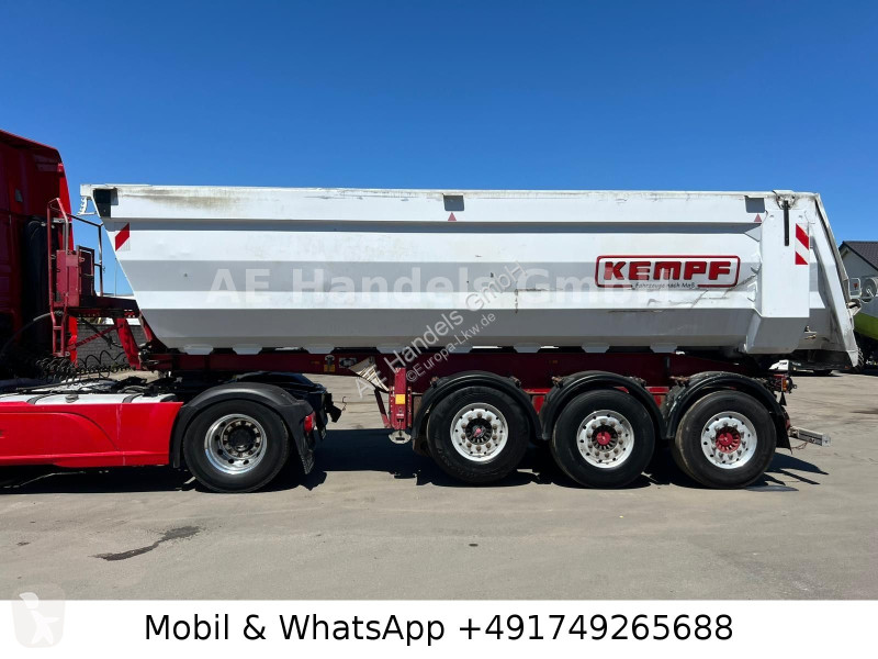 نصف مقطورة Kempf SKM 35/3 Alu-Mulde...