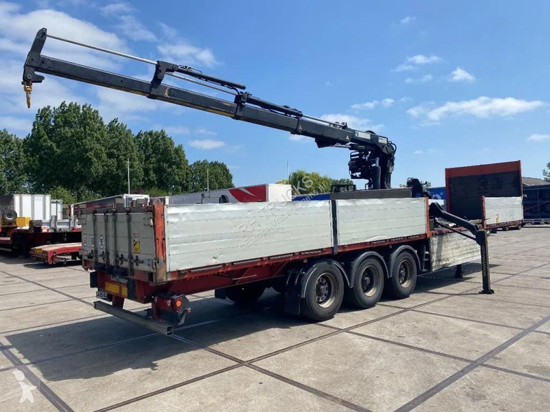 نصف مقطورة Lecitrailer 3 AXLE - BPW + HIAB R165 F3
