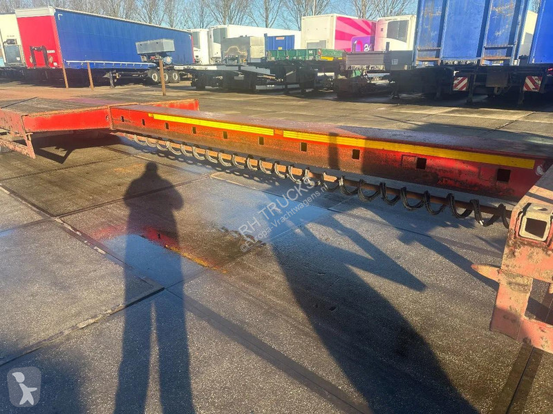 نصف مقطورة Broshuis 3 AXLE , EXTENDABLE 5 METER