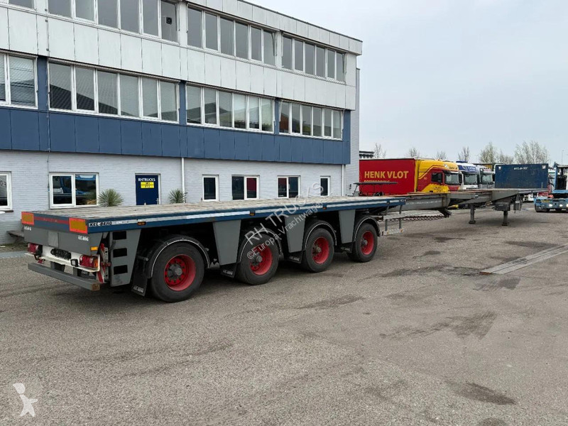 نصف مقطورة Broshuis 4 AXLE - BPW - 4X STEERING...