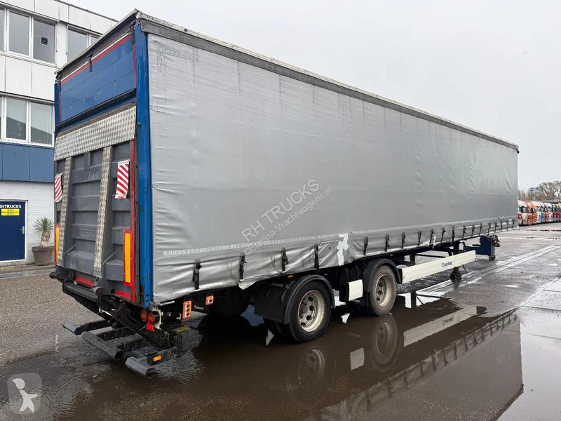 نصف مقطورة Krone 2 AXLE - WITH STEERING AXLE