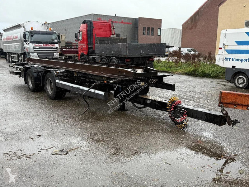 نصف مقطورة Krone ZZF 18 DHOLLANDIA LIFT 2.000 KG