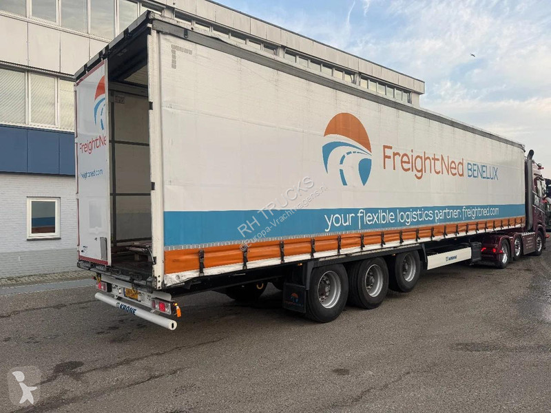 Oplegger Krone 3 AXLE - 1 LIFT AXLE - SLIDING ROOF