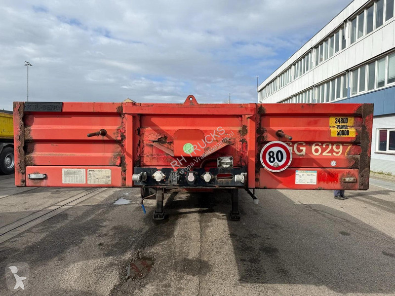 نصف مقطورة Kel-Berg Z74S5 4 AXLE - SAF - BED:...