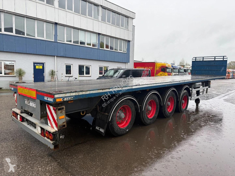 نصف مقطورة Kel-Berg E48B4 4 AXLE - BPW - LAST...