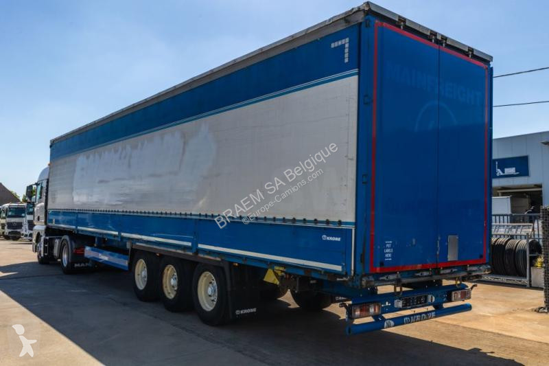 نصف مقطورة Krone P27-ALU BORDEN/RIDEAUX/LADEBOARD