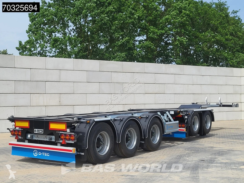 نصف مقطورة D-TEC CT-521-S NEW Breker-chassis 2x...