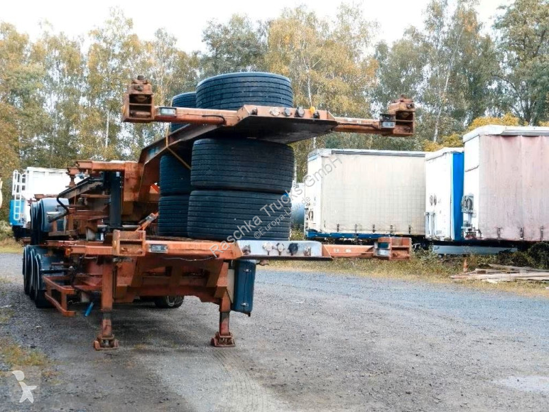 نصف مقطورة  Trouillet Wechselfahrgestell*ADR...