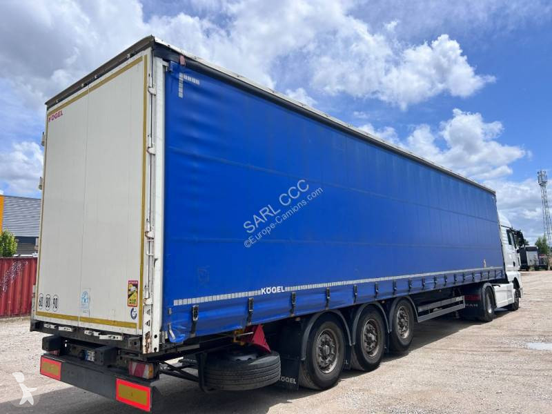 Semirremolque Kögel FQ-684-LT Plancher omega...