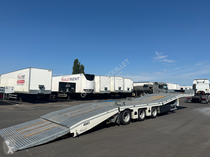 نصف مقطورة Trouillet 38 TONNES DRAWER PORTE A...