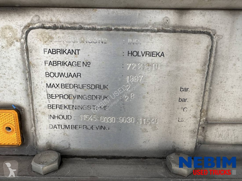 نصف مقطورة Burg BPO12-28Z - 38.145liter