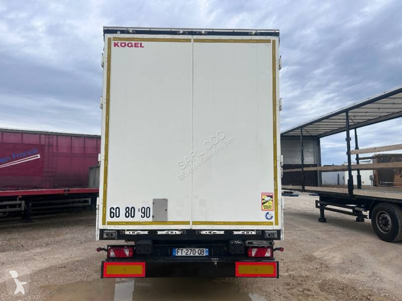 Semitrailer Kögel FT-270-QB ESSIEU RELEVABLE