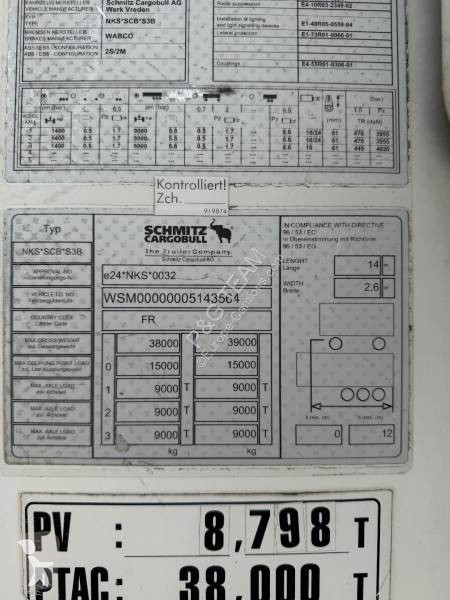 نصف مقطورة Schmitz Cargobull Termoking SLX-300