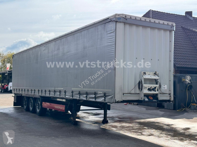 نصف مقطورة Krone Pritsche + Plane Edscha-Verdeck