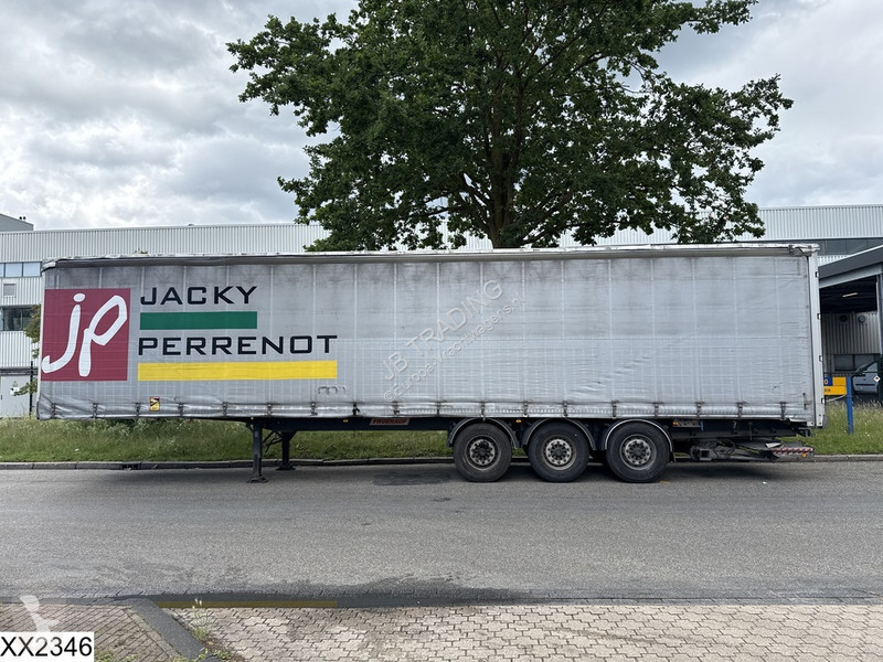 نصف مقطورة Fruehauf Tautliner Dhollandia