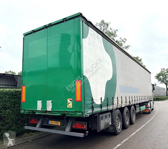 نصف مقطورة Krone 27 CURTAINSIDE WITH SLIDING...