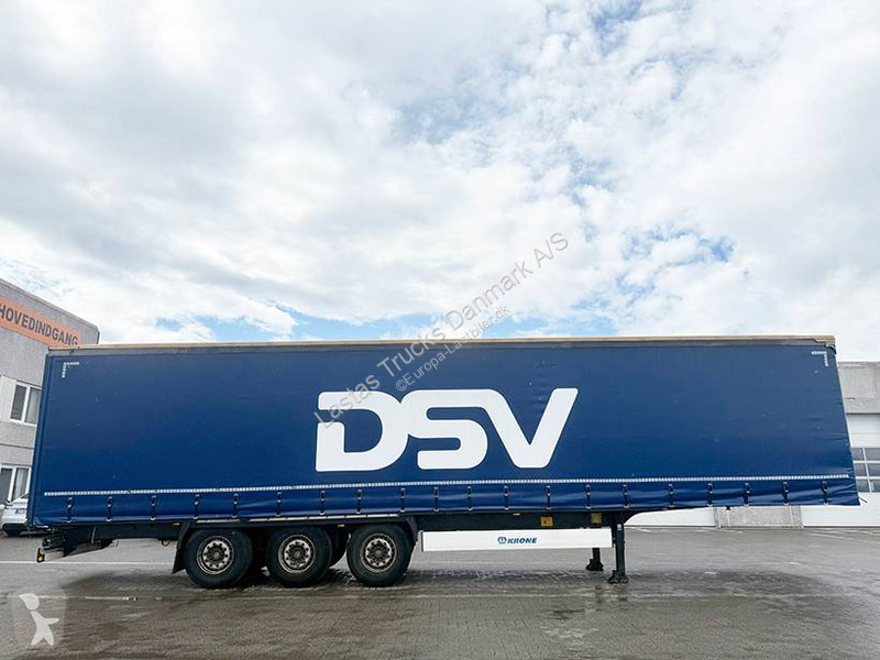 نصف مقطورة Krone Curtainsider / Planenauflieger