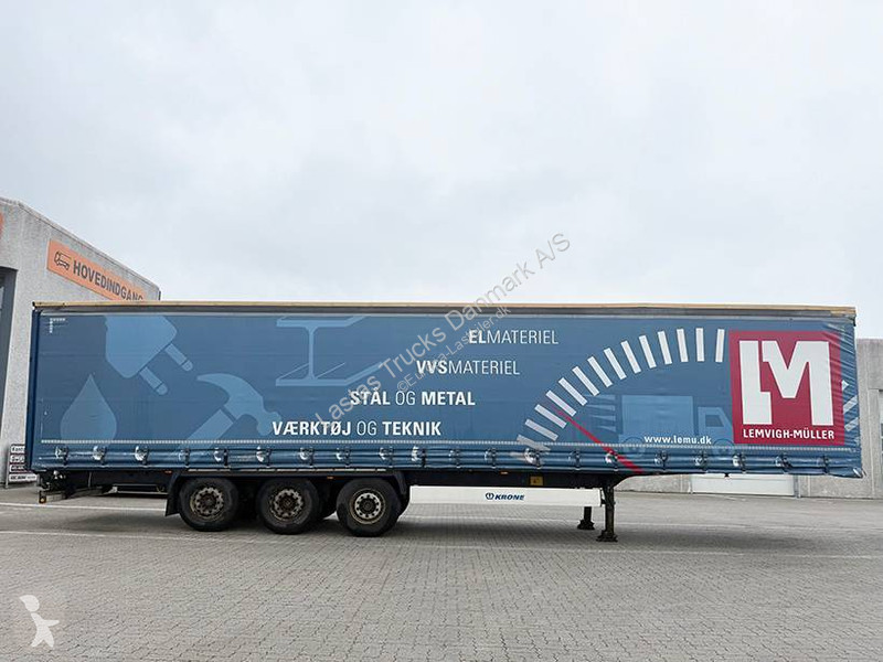 نصف مقطورة Krone Curtainsider / Planenauflieger
