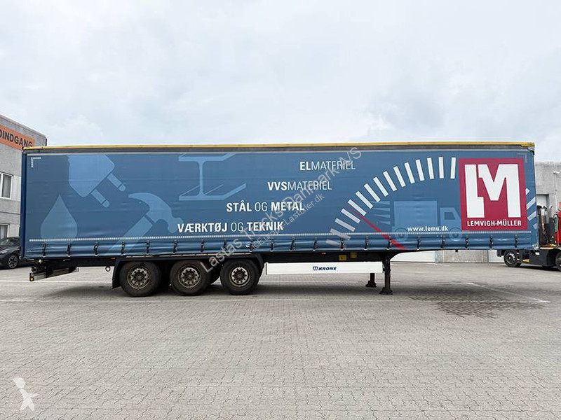 نصف مقطورة Krone Curtainsider / Planenauflieger