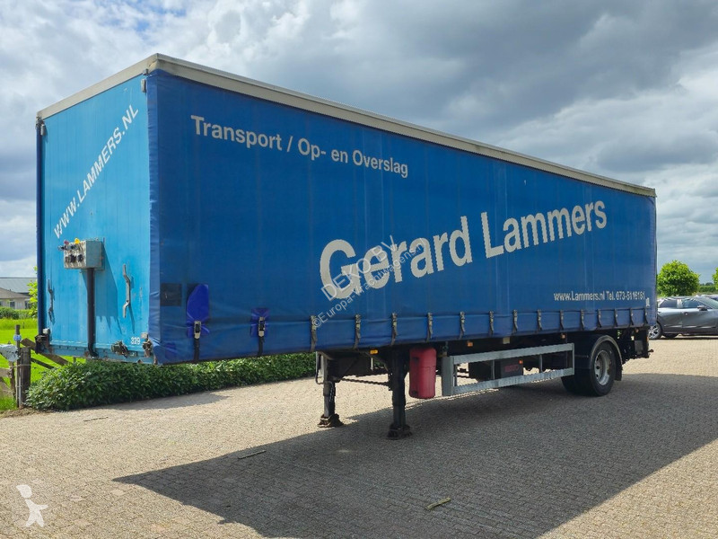 نصف مقطورة Samro SR121SPD 1-axle city! 2500kg...