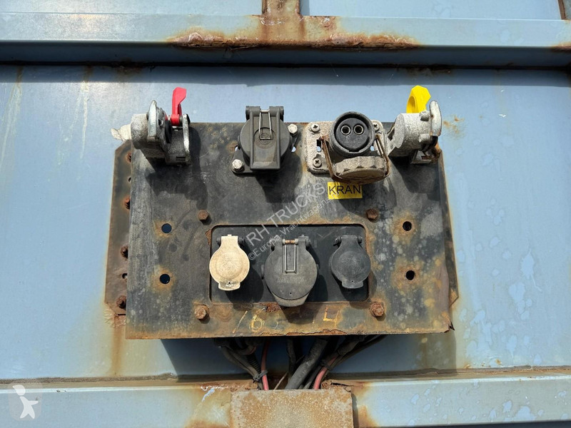 نصف مقطورة Lecitrailer 3 AXLE + HMF 1820-K3 +...