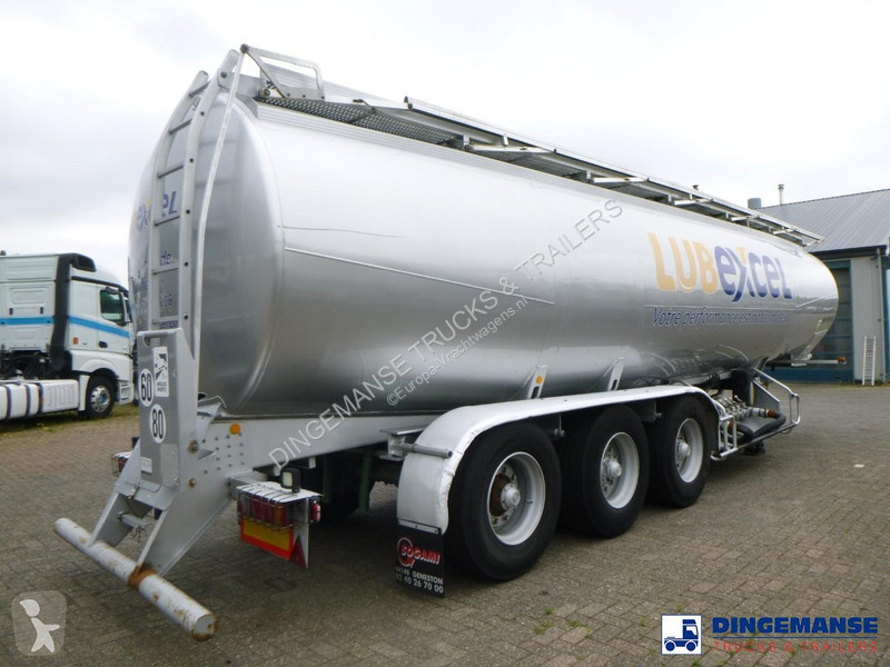 نصف مقطورة Trailor Fuel / oil tank alu 39.9 m3...