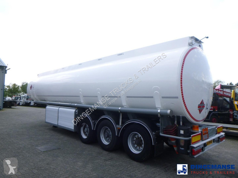 نصف مقطورة LAG Fuel tank alu 50.5 m3 / 5 comp +...