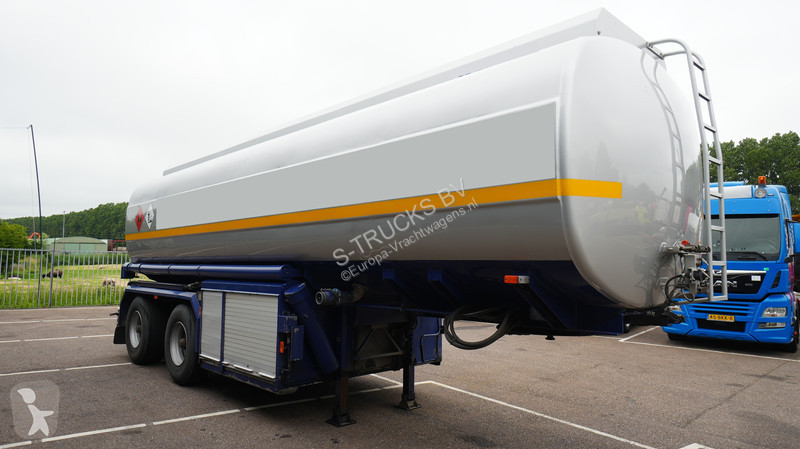 نصف مقطورة  2 Axle adr fuel tank trailer