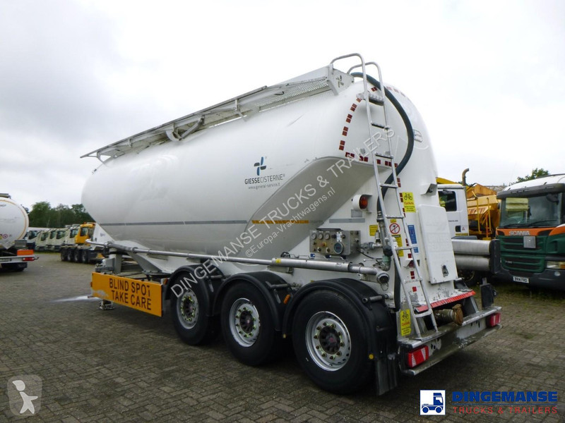 Semi remorque  Powder tank alu 36 m3 / 1 comp