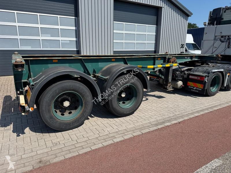 نصف مقطورة Van Hool 20 Ft Container Chassis,...