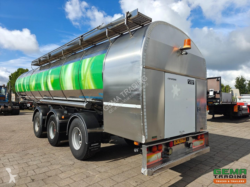 Semirimorchio Burg O-3-45T 34,500L - 1...