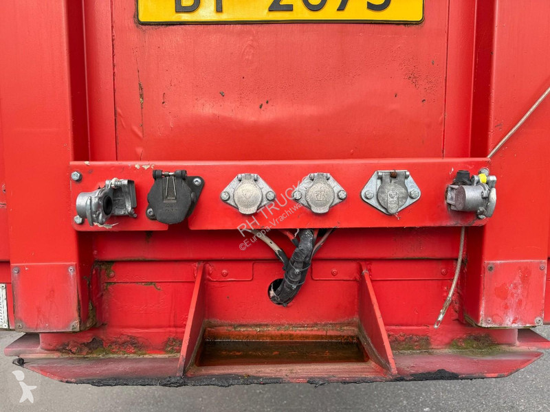 نصف مقطورة  1 AS 1 AXLE + BOX 9,1 METER INSIDE...
