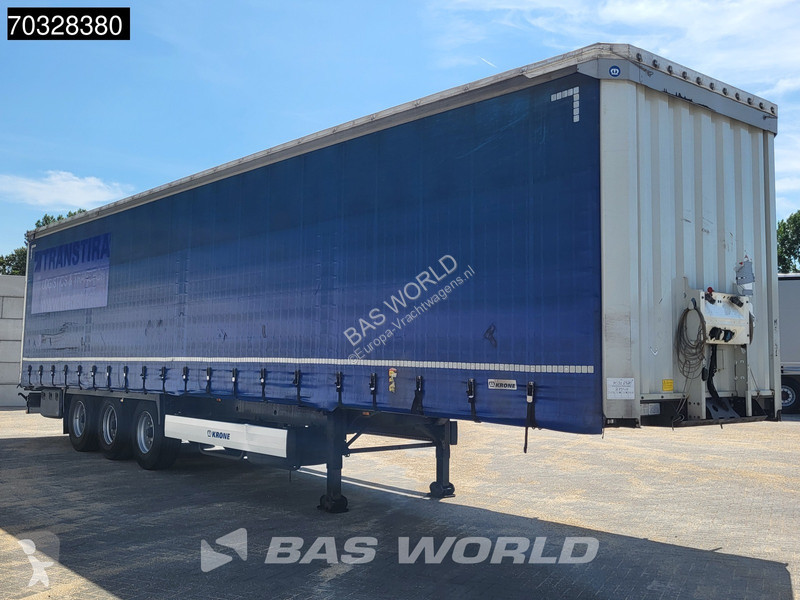 نصف مقطورة Krone 3 axles Anti Vandalism Sliding...