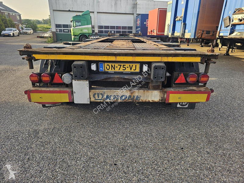 نصف مقطورة Krone / REAR SLIDER / DUTCH CHASSIS...
