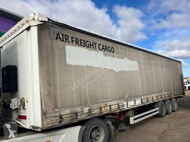 نصف مقطورة Lecitrailer Rodillos carga aerea