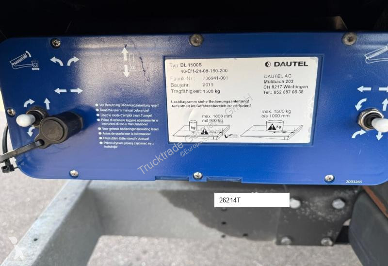 Semi remorque  774 FA-1002 Plane/HB /...