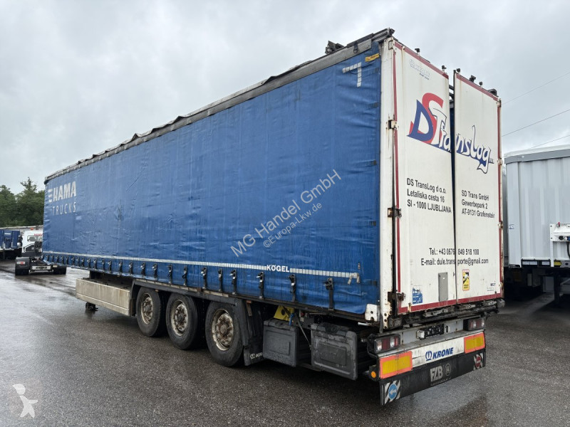 نصف مقطورة Krone SD 24 Tautliner, BPW-Achsen,...