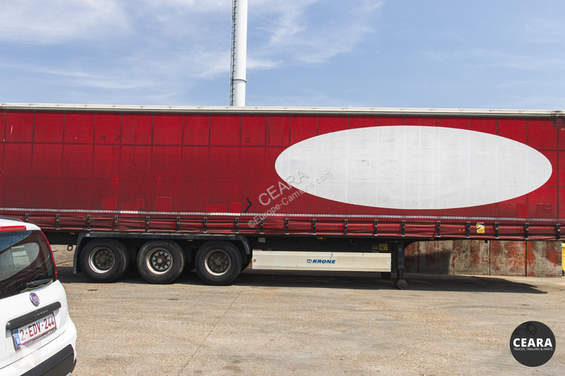 نصف مقطورة Krone 3 axles BPW TAMBOUR BACHE