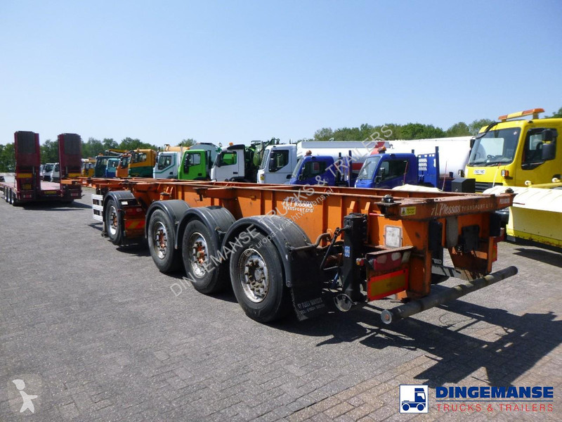 نصف مقطورة Dennison 4-axle container combi...