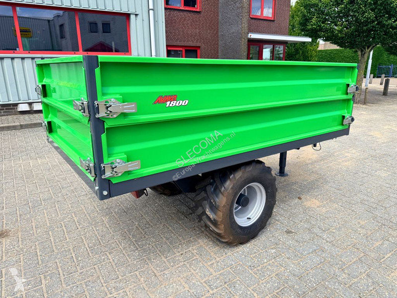 مقطورة  1800 Hydraulische Kiepaanhangwagen