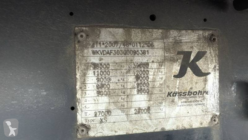 نصف مقطورة Kässbohrer RI-CS