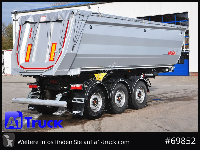 نصف مقطورة Benalu Mega  28m³ Lift Stahl  SAF...
