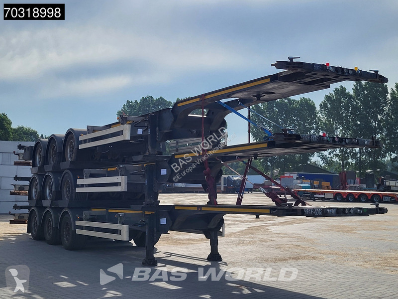 نصف مقطورة Kässbohrer CS 40ft 45ft Lift Axle