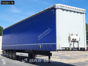 Semitrailer skjutbara ridåer (flexibla skjutbara sidoväggar) Krone